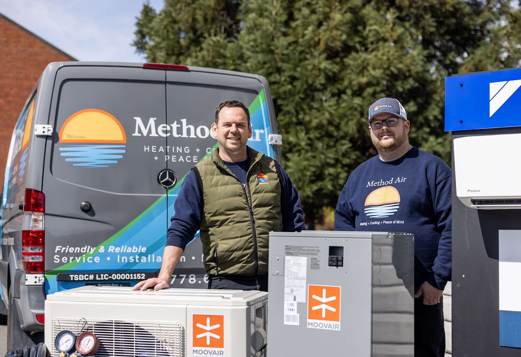 Heat pump installation in Victoria BC by Method Air